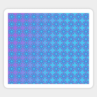 Blue Candy Pattern Sticker